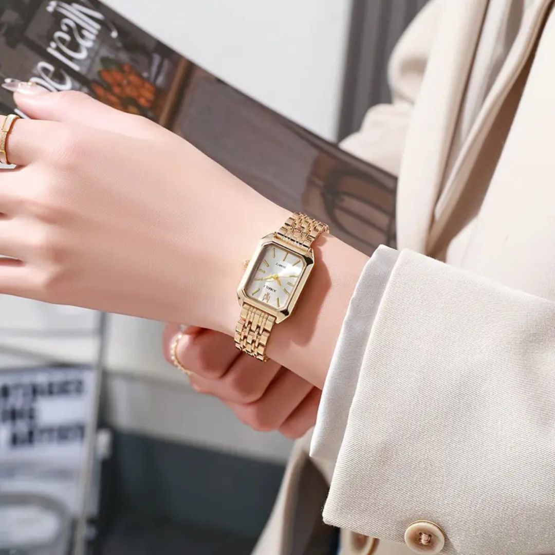 Ceas Quartz Golden