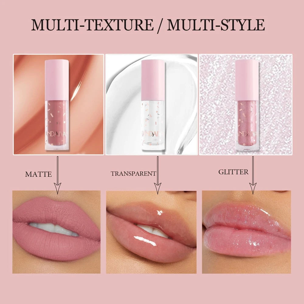Set 12 Rujuri Lichide Mate Handaiyan – Rezistente Până la 8 Ore, Fără Transfer