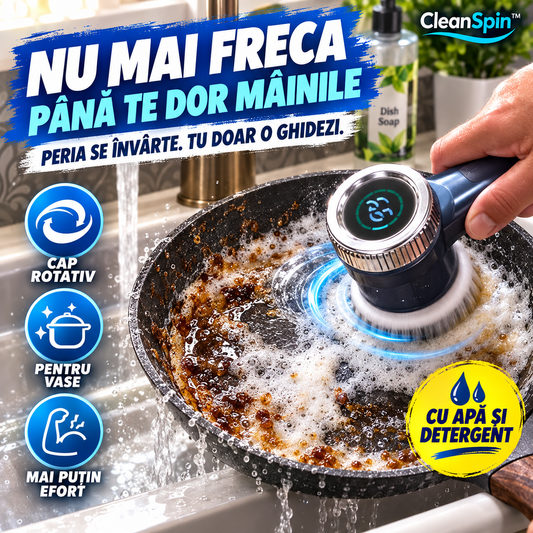 Perie Electrică Pentru Vase CleanSpin™