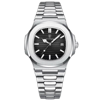 Ceas Argintiu Premium – Stil Elegant, Preț Surprinzător